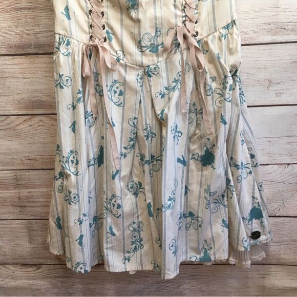 DISNEY HOT TOPIC CINDERELLA PEASANT SWEETHEART DRESS - Picture 5 of 13